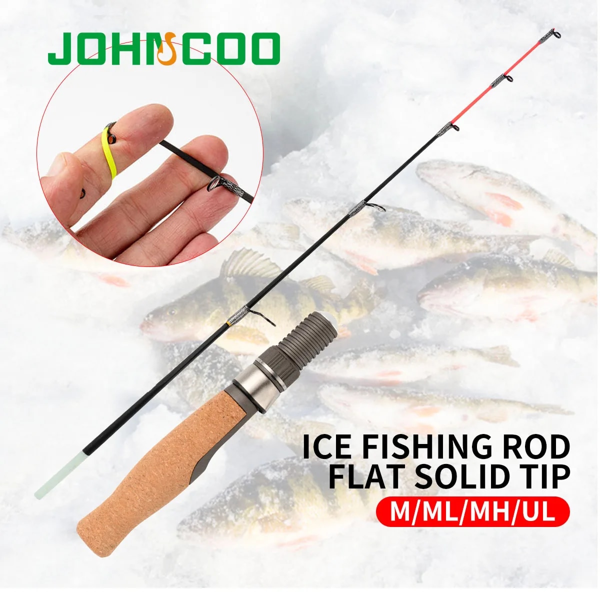 Fishing Rod Ice - Vara de pesca no gelo 50cm