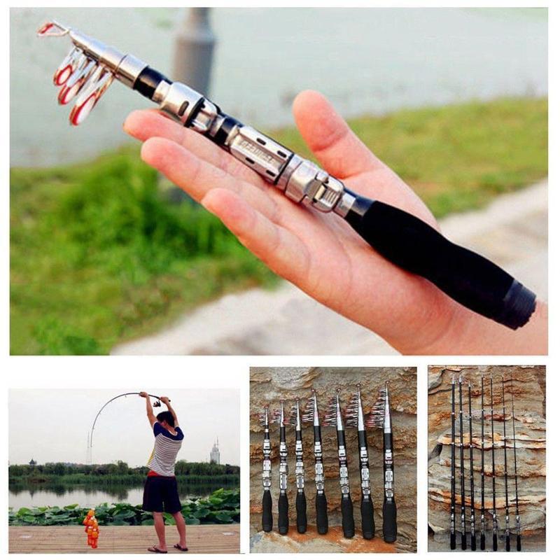 Fishing Rod Travel - Vara de Pesca Telescópica Mini Super