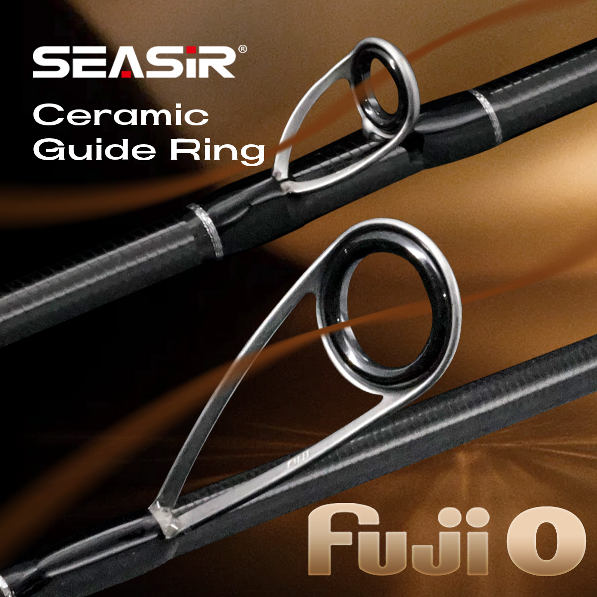 Seasir salminus xf m/mh vara d - Fishing Rod Carbon Fiber avaliação e preço