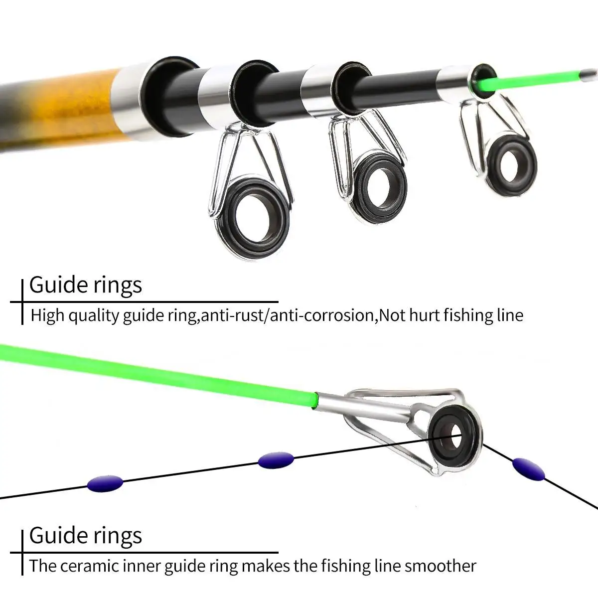 Vara de Pesca Telescópica 2 em - Fishing Rod Spinning avaliação e preço