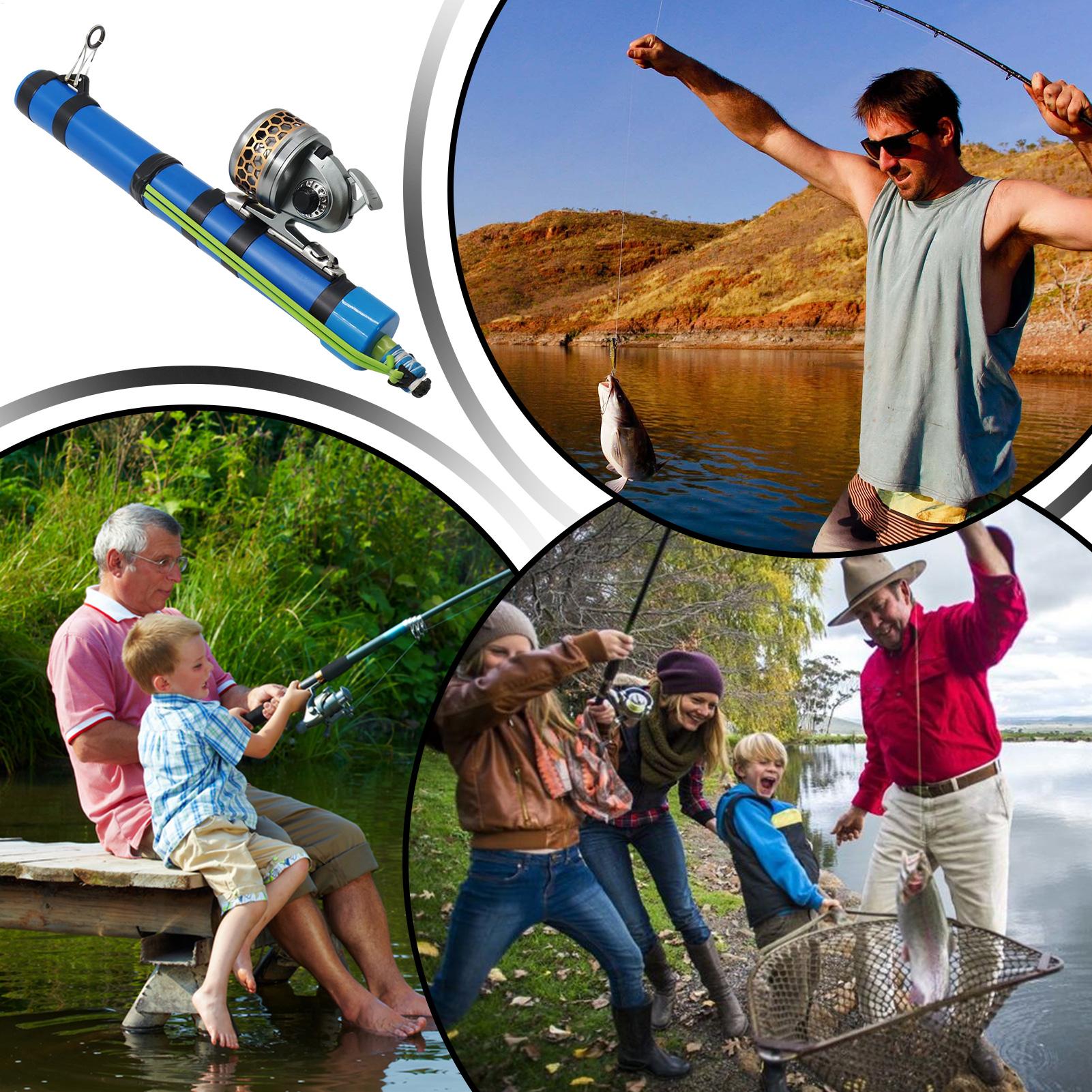 Vara de pesca estilingue desig - Fishing Rod Travel avaliação e preço