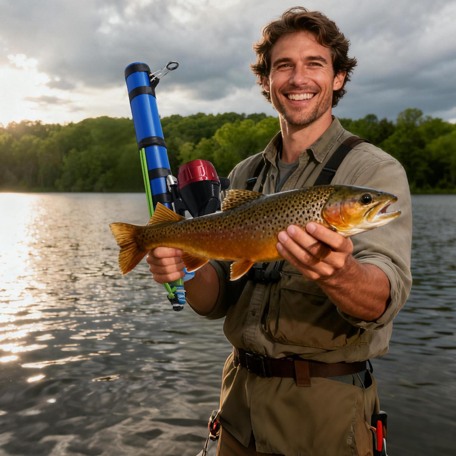 Vara de pesca estilingue desig - Fishing Rod Travel avaliação e preço