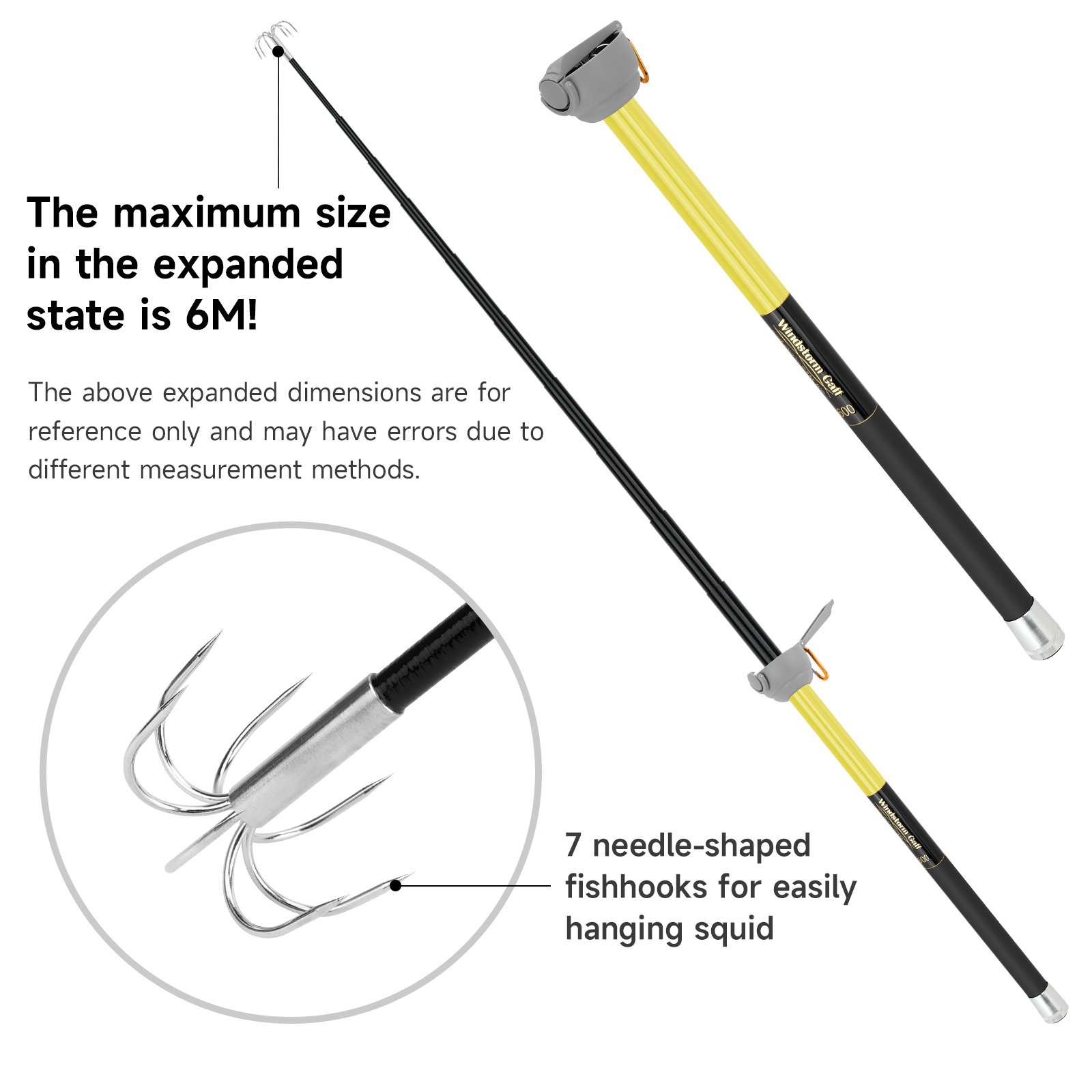 SANLIKE Vara Telescópica de Pe - Fishing Rod Carbon Fiber avaliação e preço