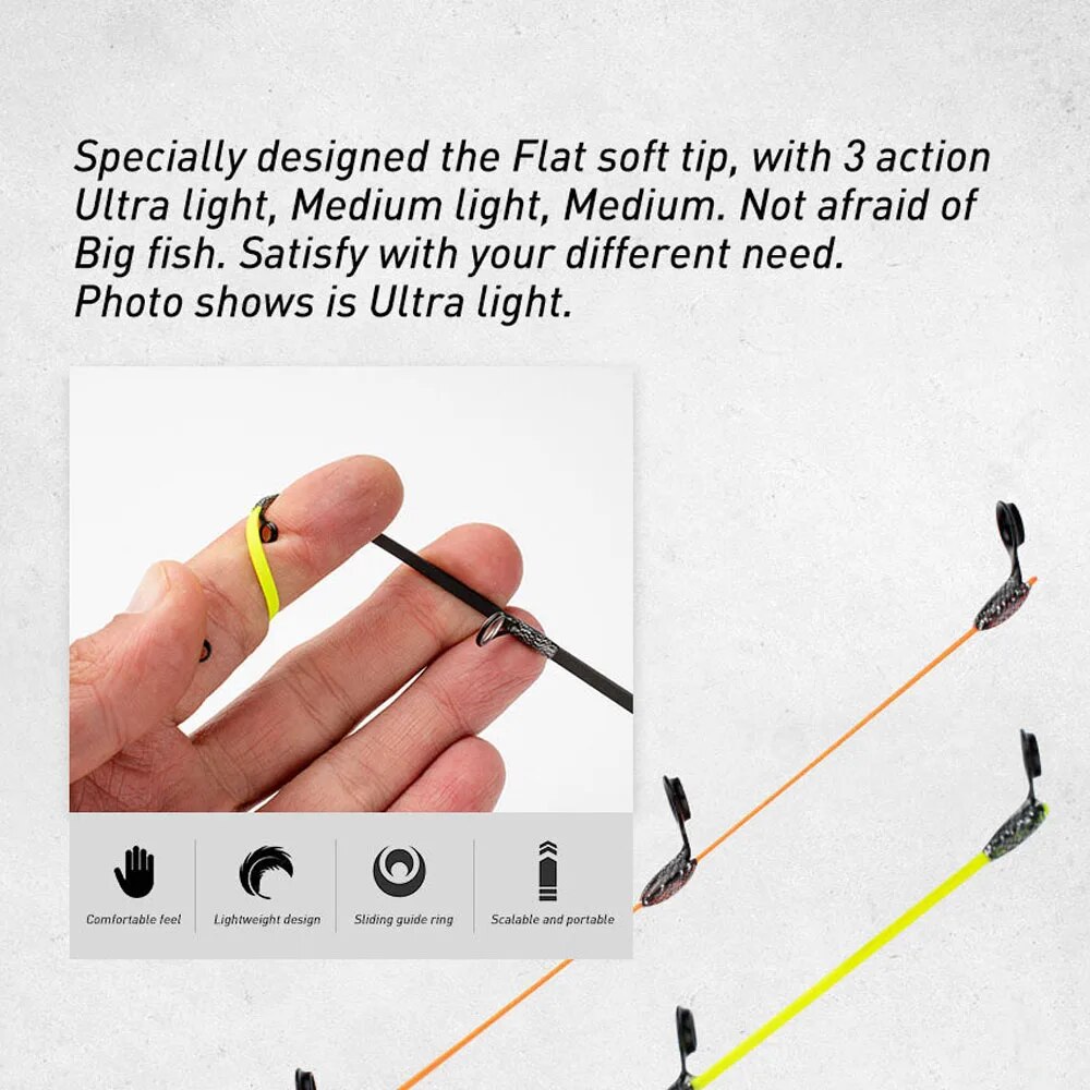 Vara de pesca no gelo 50cm ul  - Fishing Rod Ice avaliação e preço