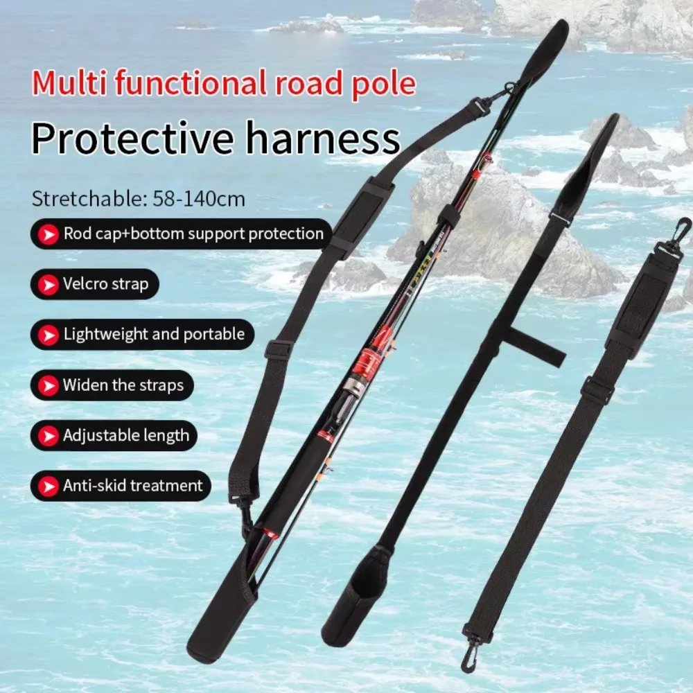 Vara de pesca ajustável saco d - Fishing Rod Travel avaliação e preço